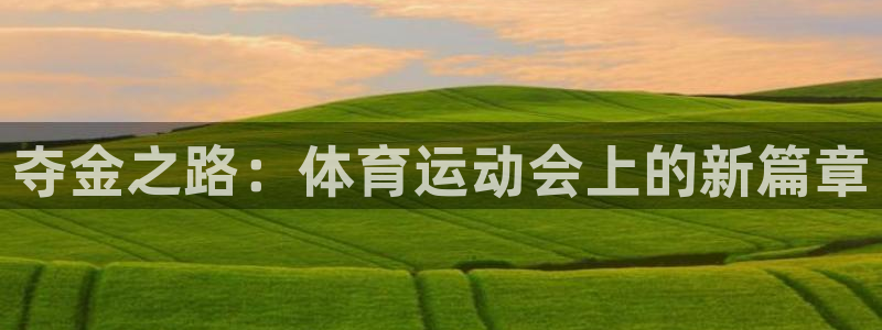 一竞技官网下载招商电话号码查询：夺金之路：体育运动会上的新篇