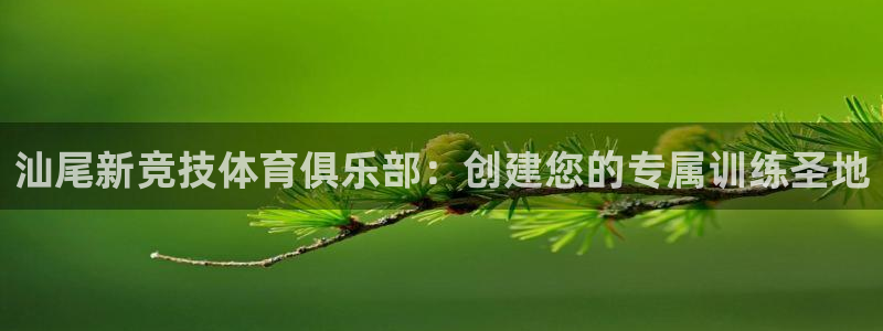 一竞技官网下载平台是正规平台吗知乎：汕尾新竞技体育俱乐部：创